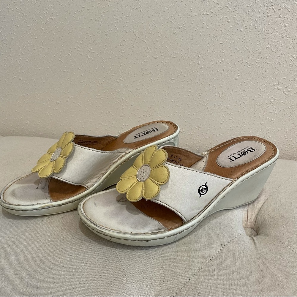 Born Floral Daisy Sandal Slides 8